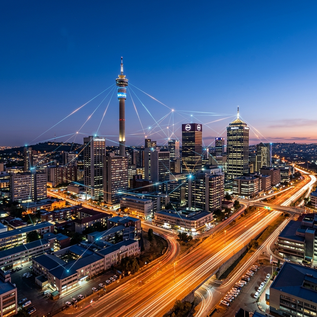 DigiCity Johannesburg Smart City Skyline